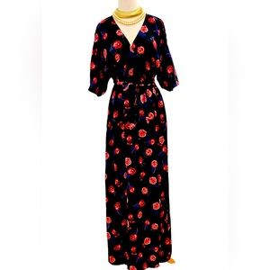 vintage 90’s floral dress size s